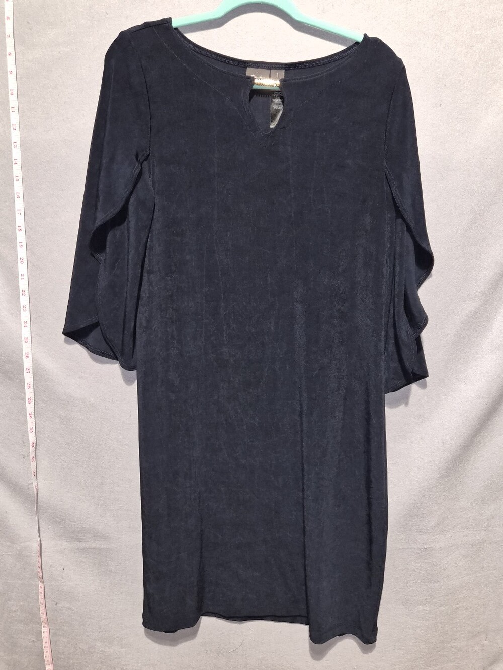 Chico's Navy Shift Tunic Dress